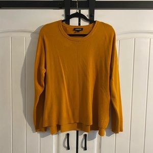 Yellow express sweater